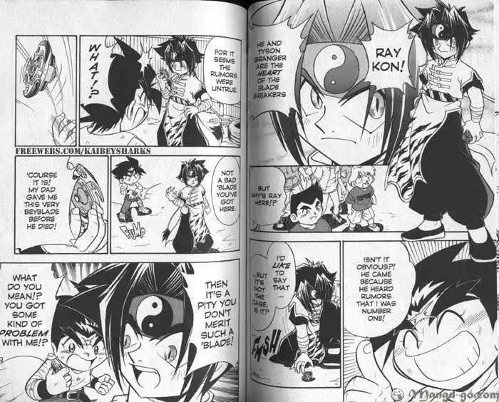 Bakuden Shoot Beyblade Chapter 6.3 7